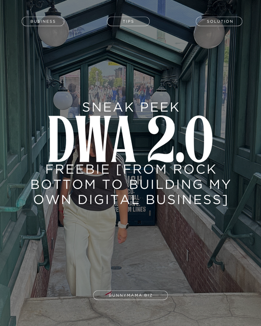 DWA 2.0 FREEBIE - Sneak Peek