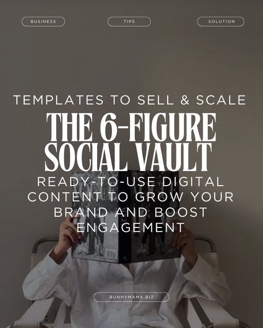 The 6-Figure Social Vault – 300+ Templates to Sell & Scale
