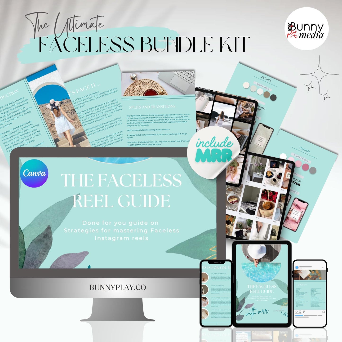 The Ultimate Faceless Bundle Kit | Buy, Rebrand & Resell with 100% Profit + 300 Ready-Made Reel Videos [MRR]