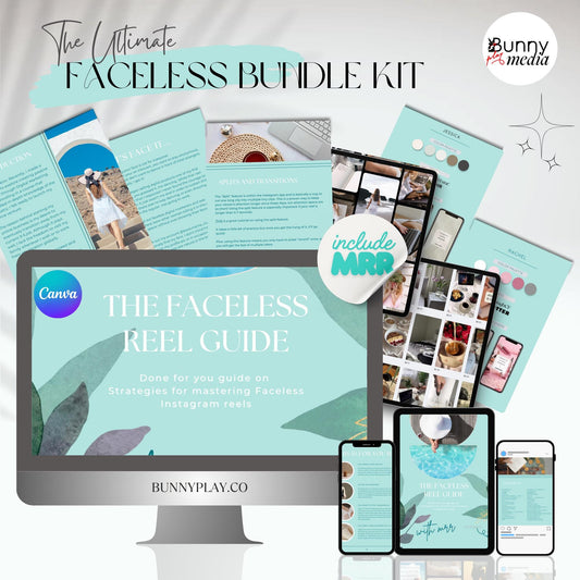 The Ultimate Faceless Bundle Kit | Buy, Rebrand & Resell with 100% Profit + 300 Ready-Made Reel Videos [MRR]