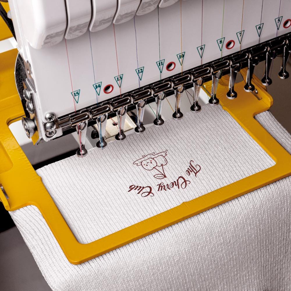 Kawaii Cherry Embroidered Beanie | Acrylic Cuffed Winter Hat