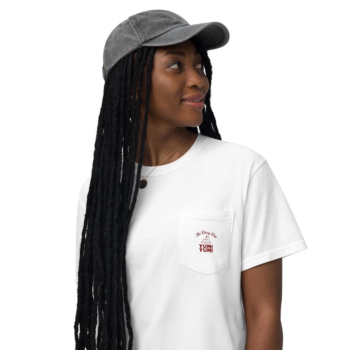The Cherry Club "YUMI YUMI" – Unisex Pocket T-Shirt